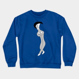 Happy and Styling Positive Dance Pose Crewneck Sweatshirt